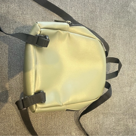 Kendall & Kylie mini backpack. Khaki, black adjustable straps - Picture 3 of 3